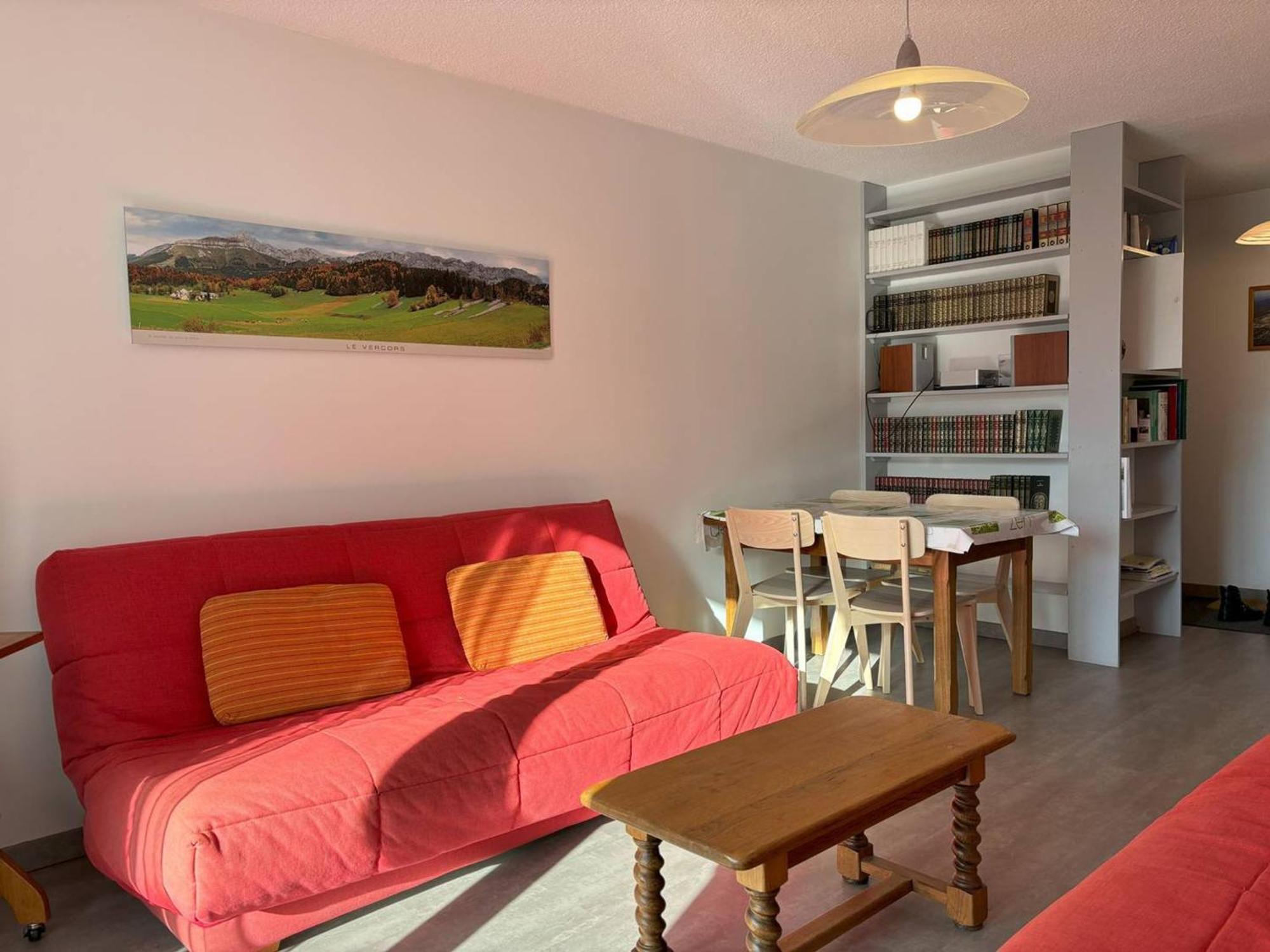Appartement Cosy, Balcon Sud, 2 Chambres, Parking Gratuit A 10 Min Du Centre Et Proche Ski ! - Fr-1-548-4 Villard-de-Lans Buitenkant foto